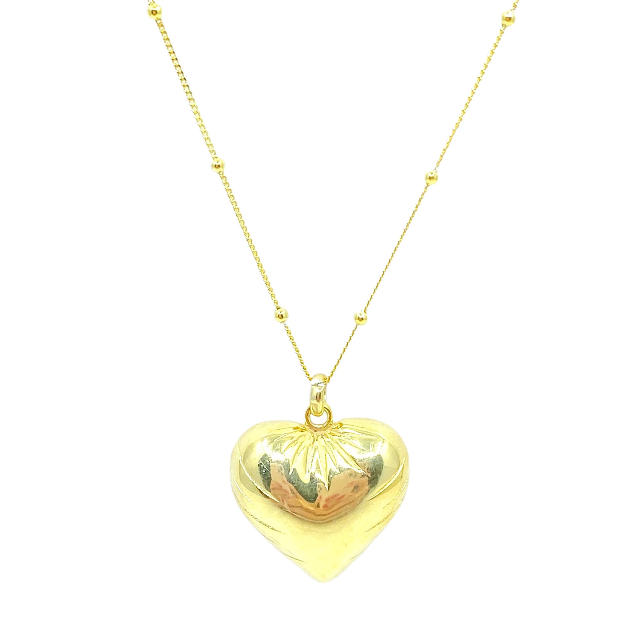 Balloon Heart L Necklace