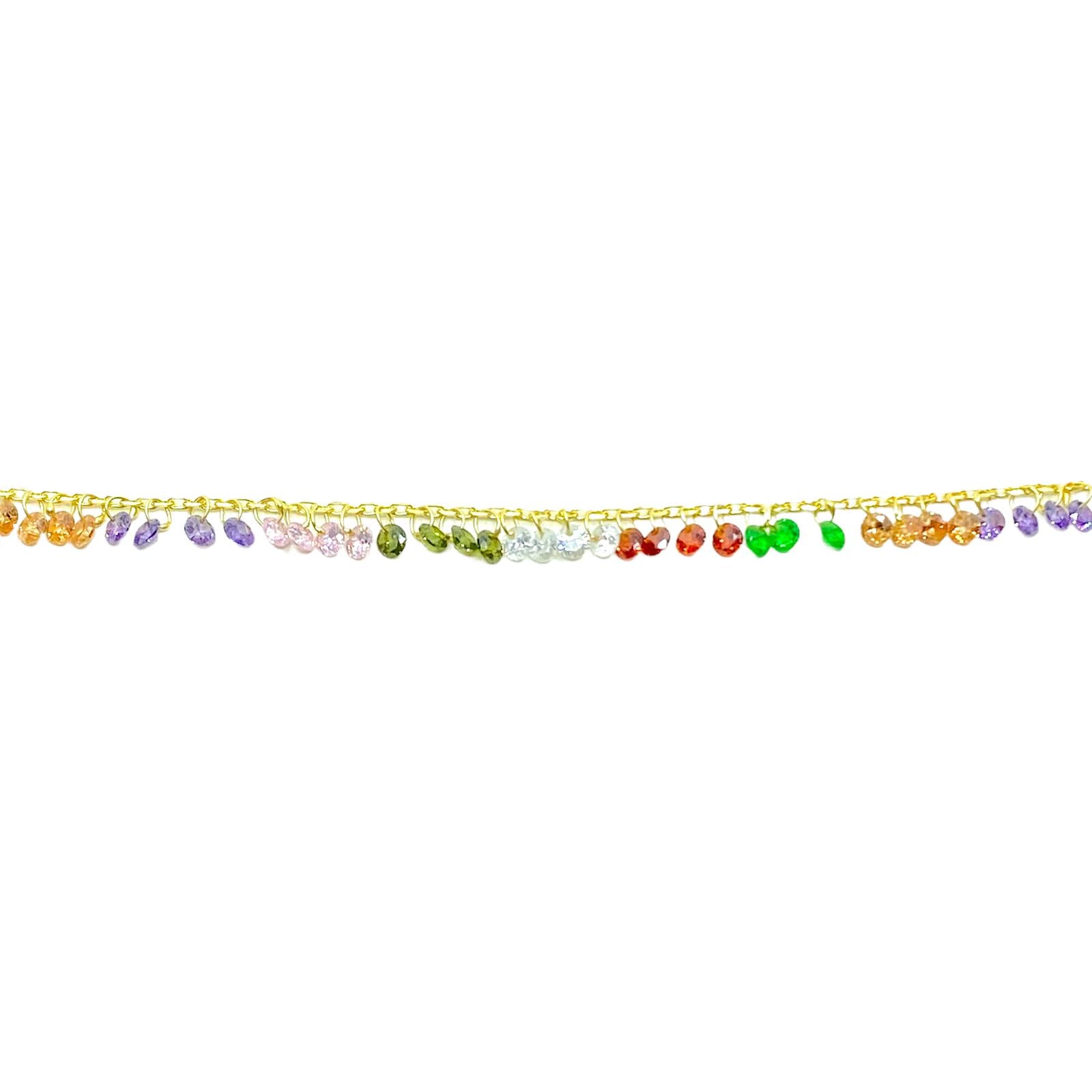 Toskana Kristal Halhal