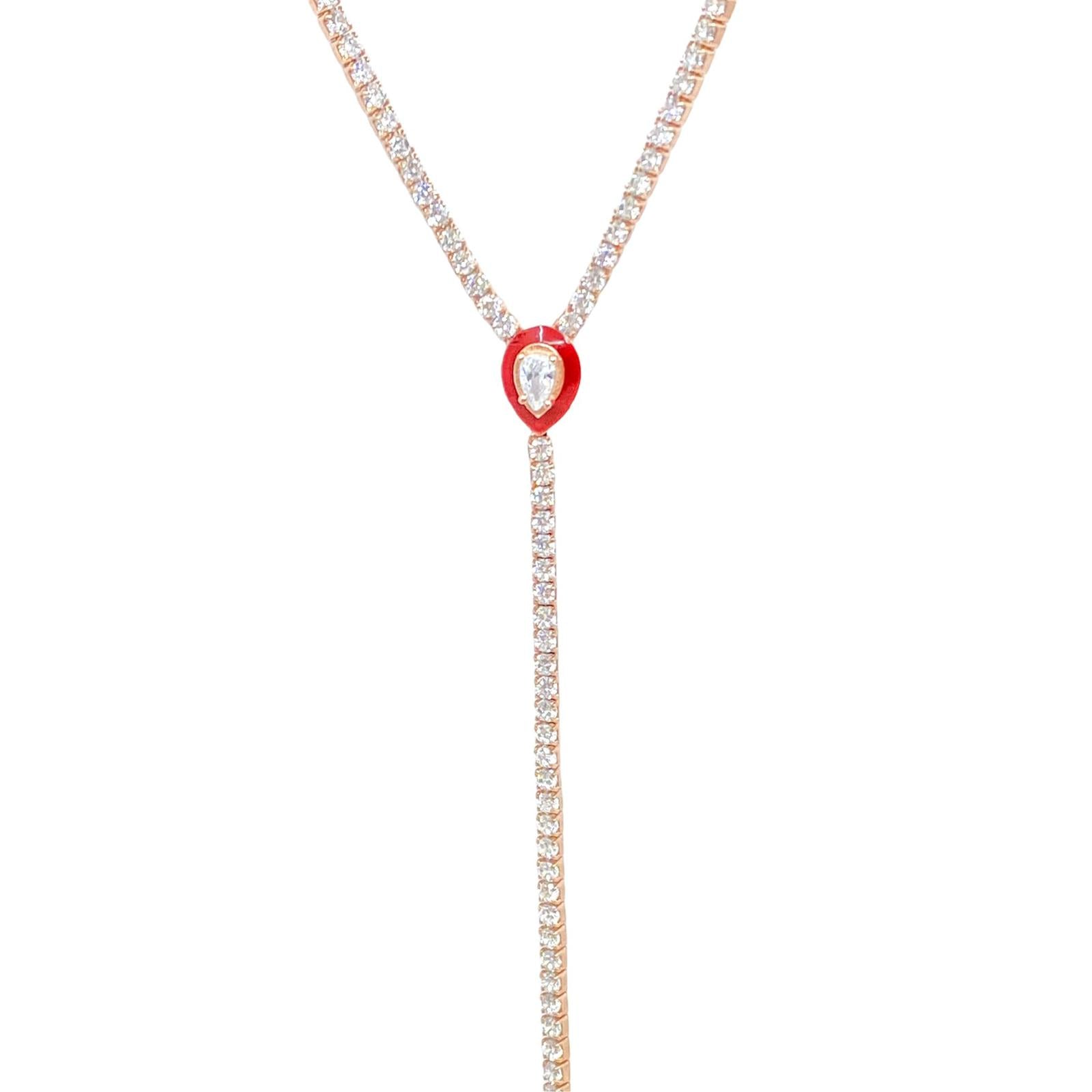 قلادة تنس ديبي دروب واي