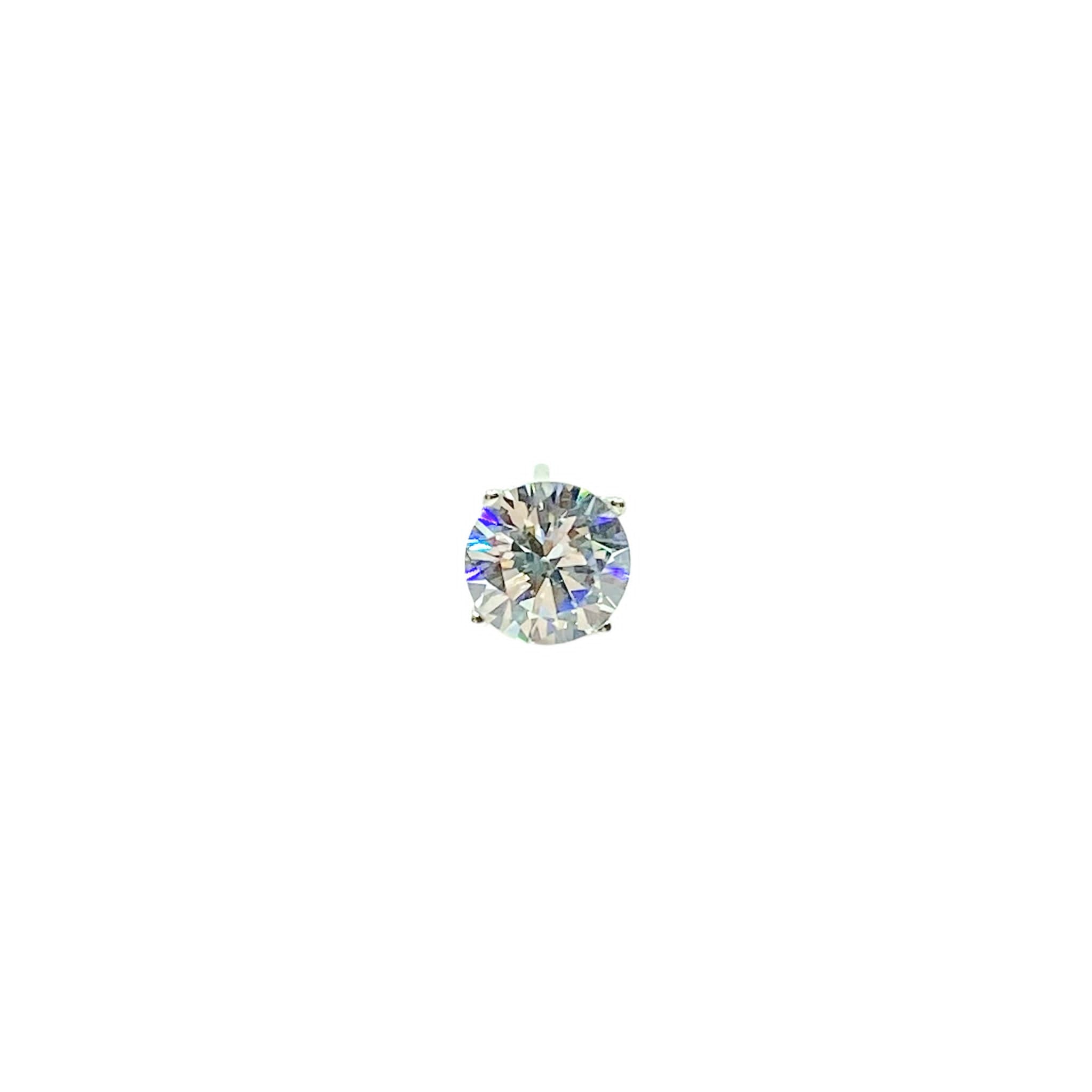 Solitaire Classic 5 mm Earrings