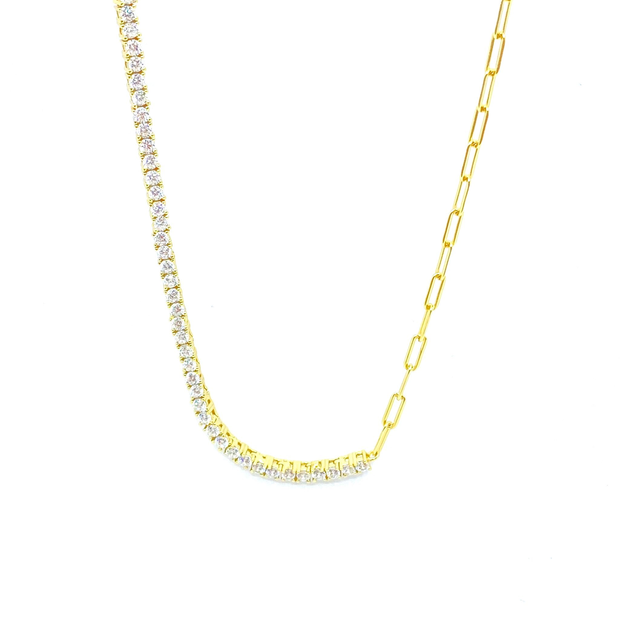 Lena Tennis Force Necklace