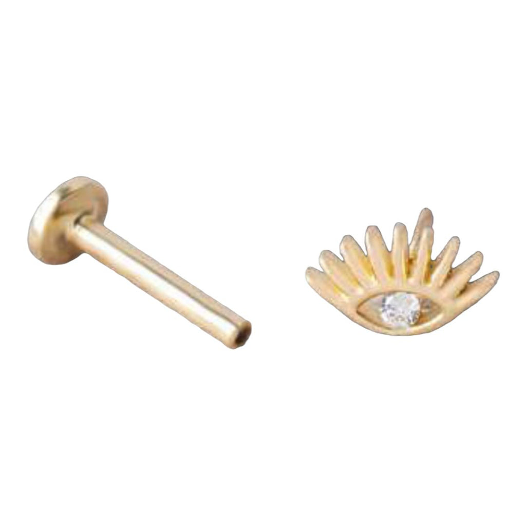Micro Eye 14 K Piercing