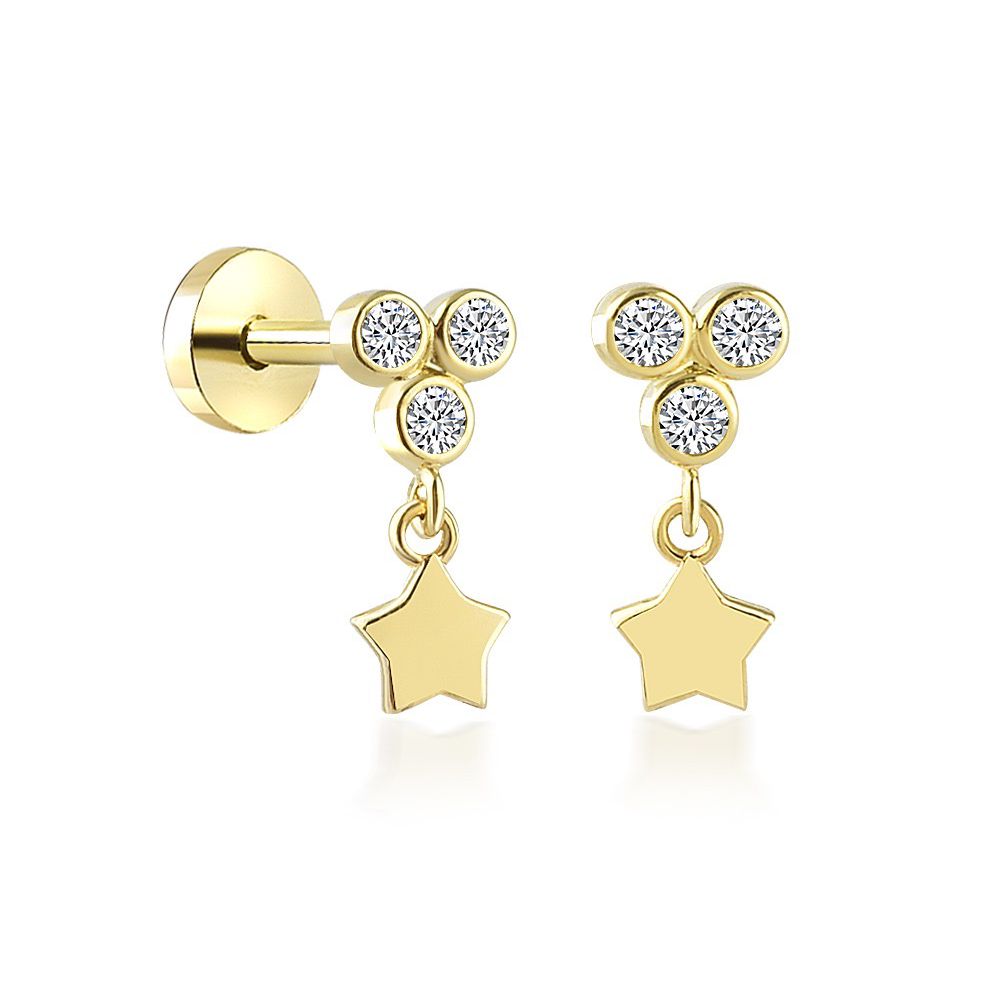 Yıldız Mia 14 K Piercing