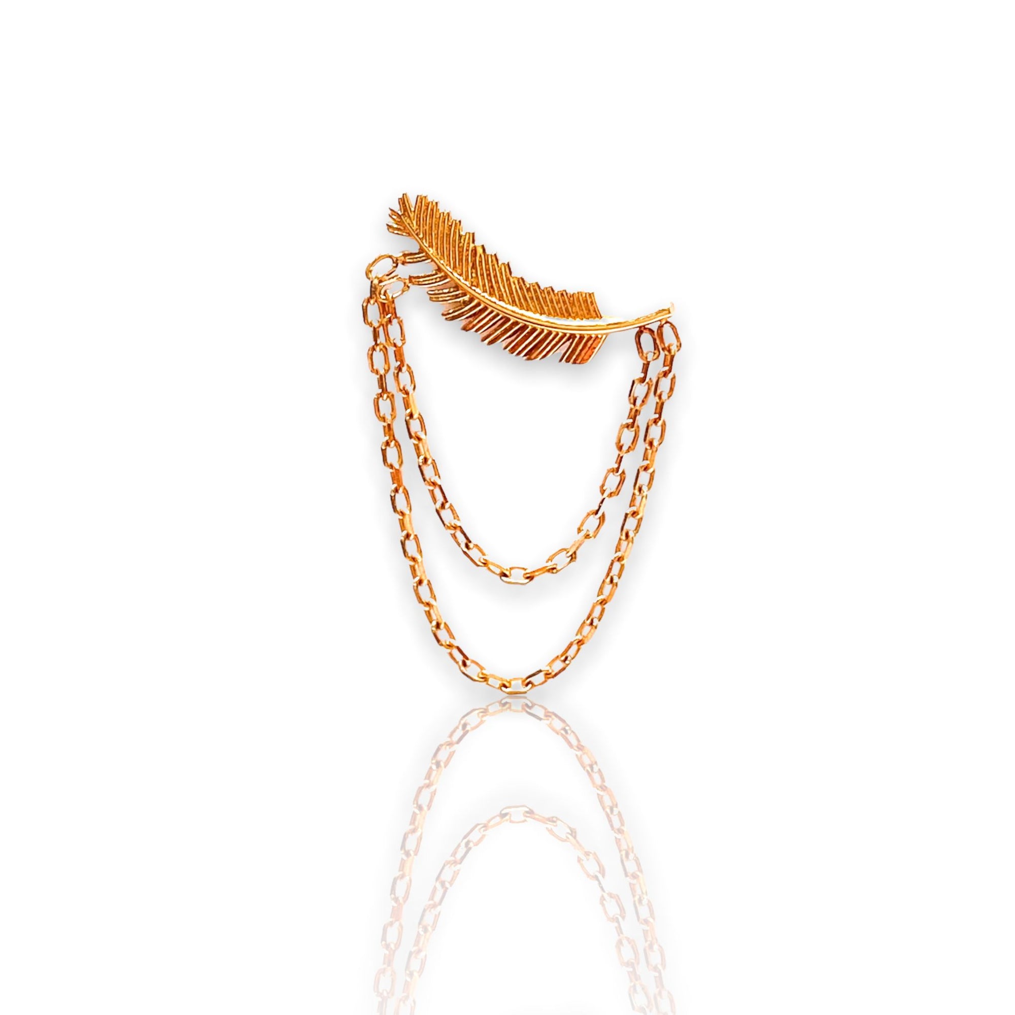 Bohem 14 K Zincirli Küpe