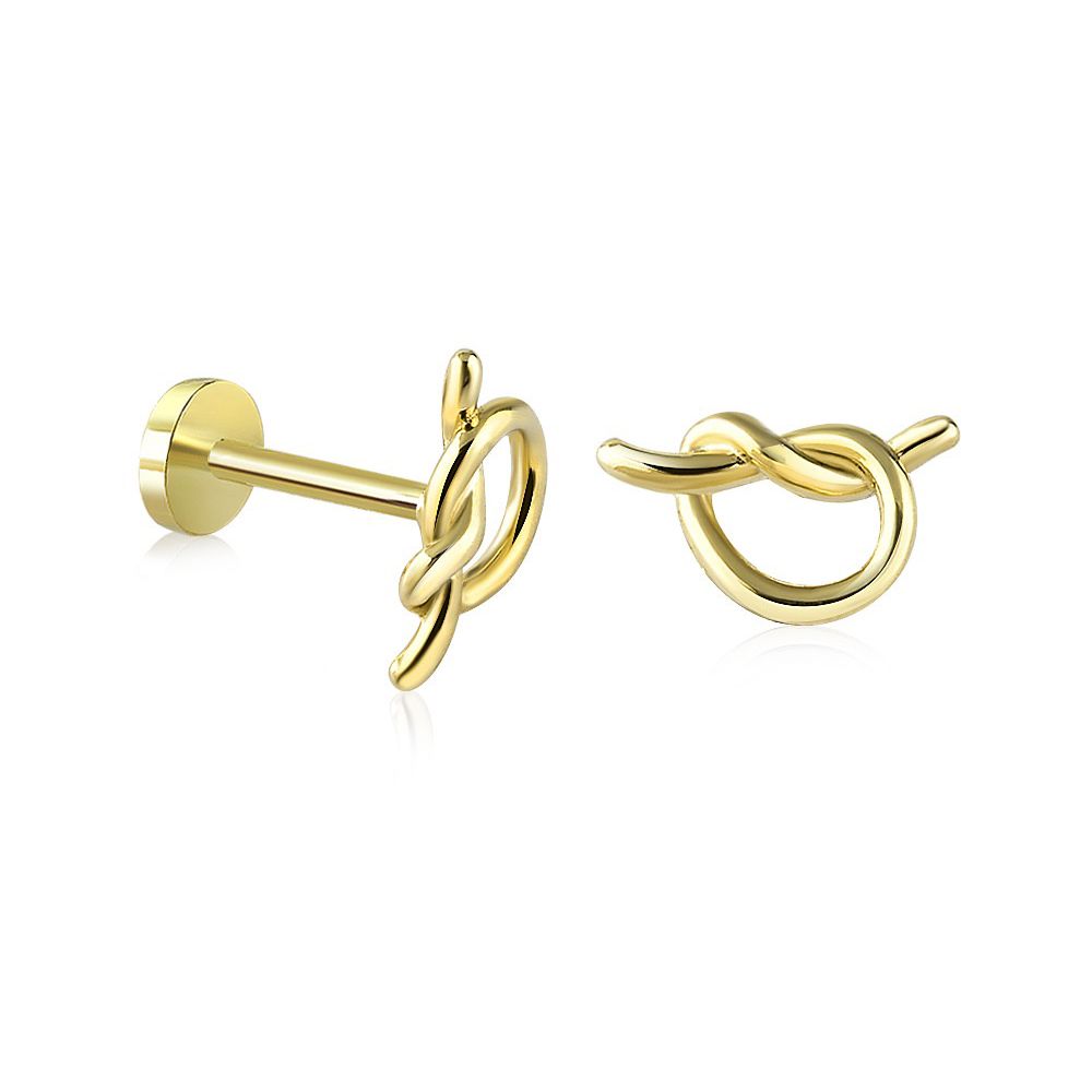Knot 14K Piercing