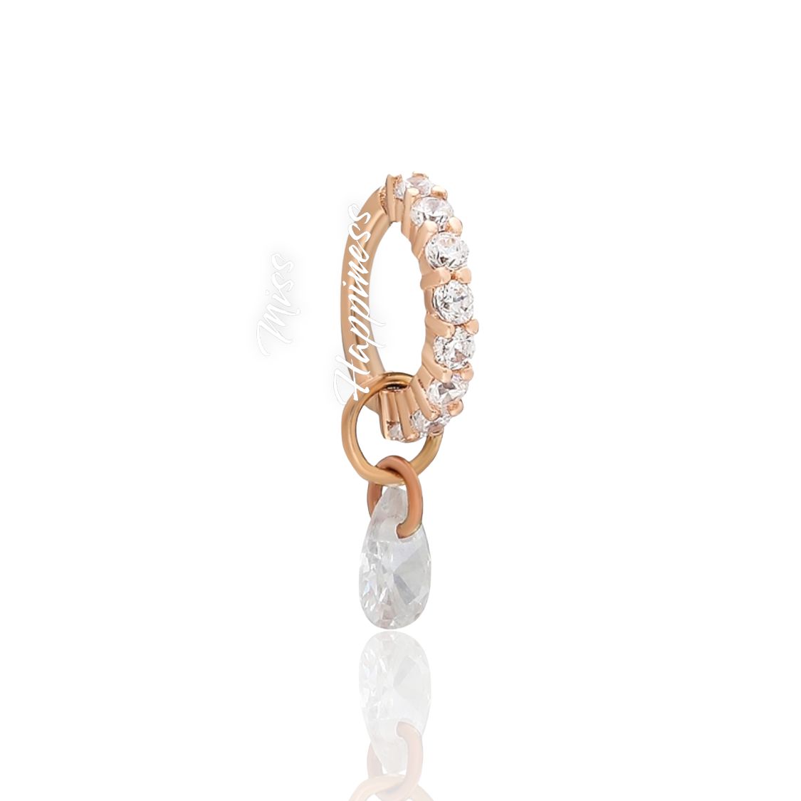 Crystal Drop S 14 Piercing