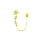 Olivia Yaso Short Chain Earrings