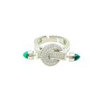 Prizma Çubuk Kilit Yüzük