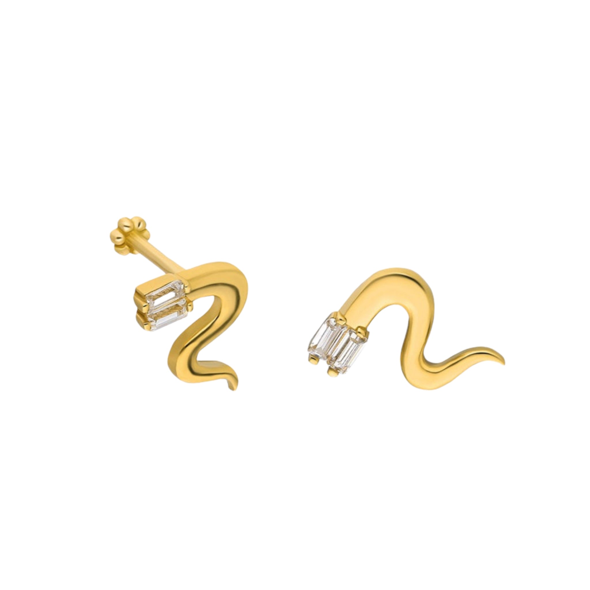 Snake 14K Piercing
