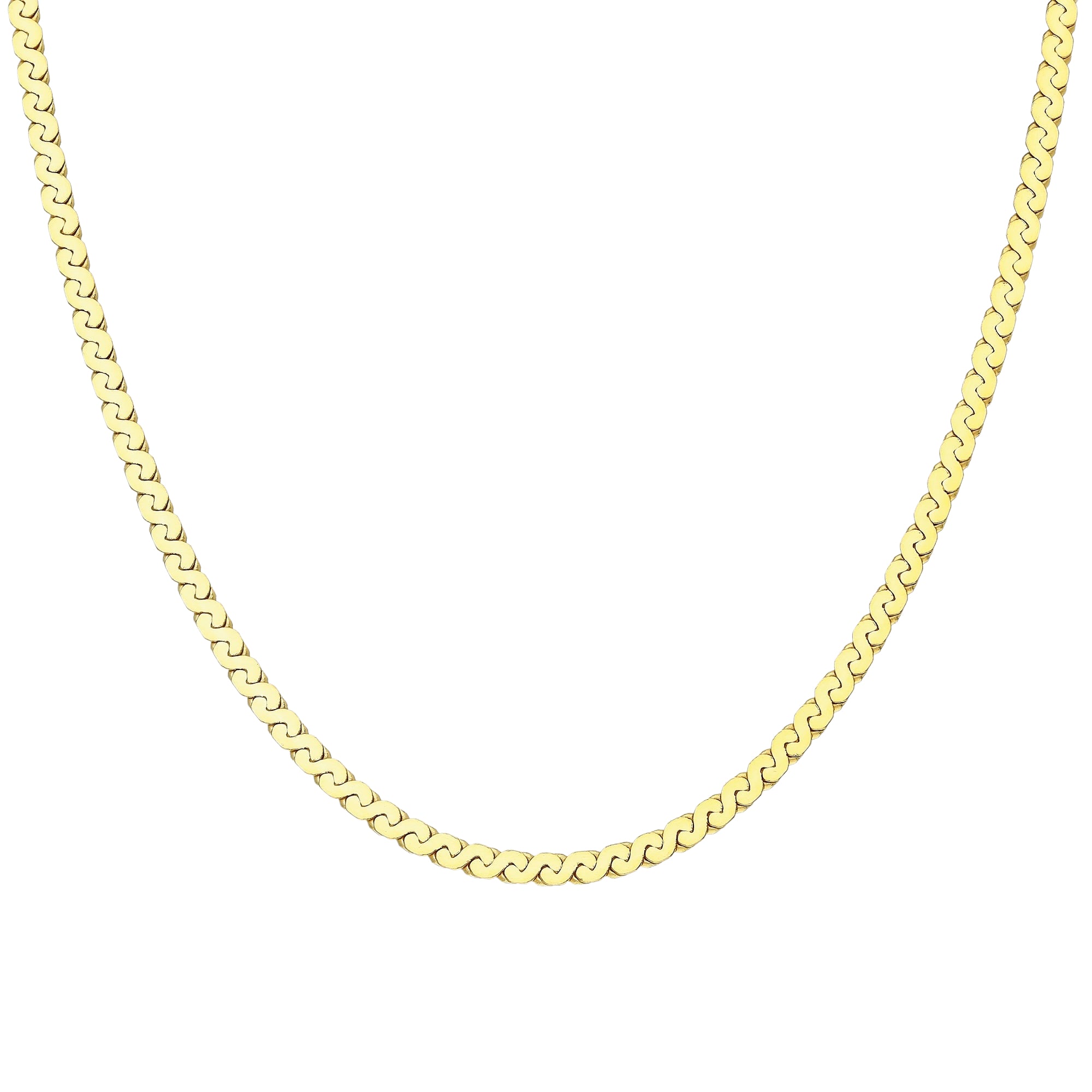 Thick knitted flat Chain