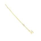 Letter Chain Earring