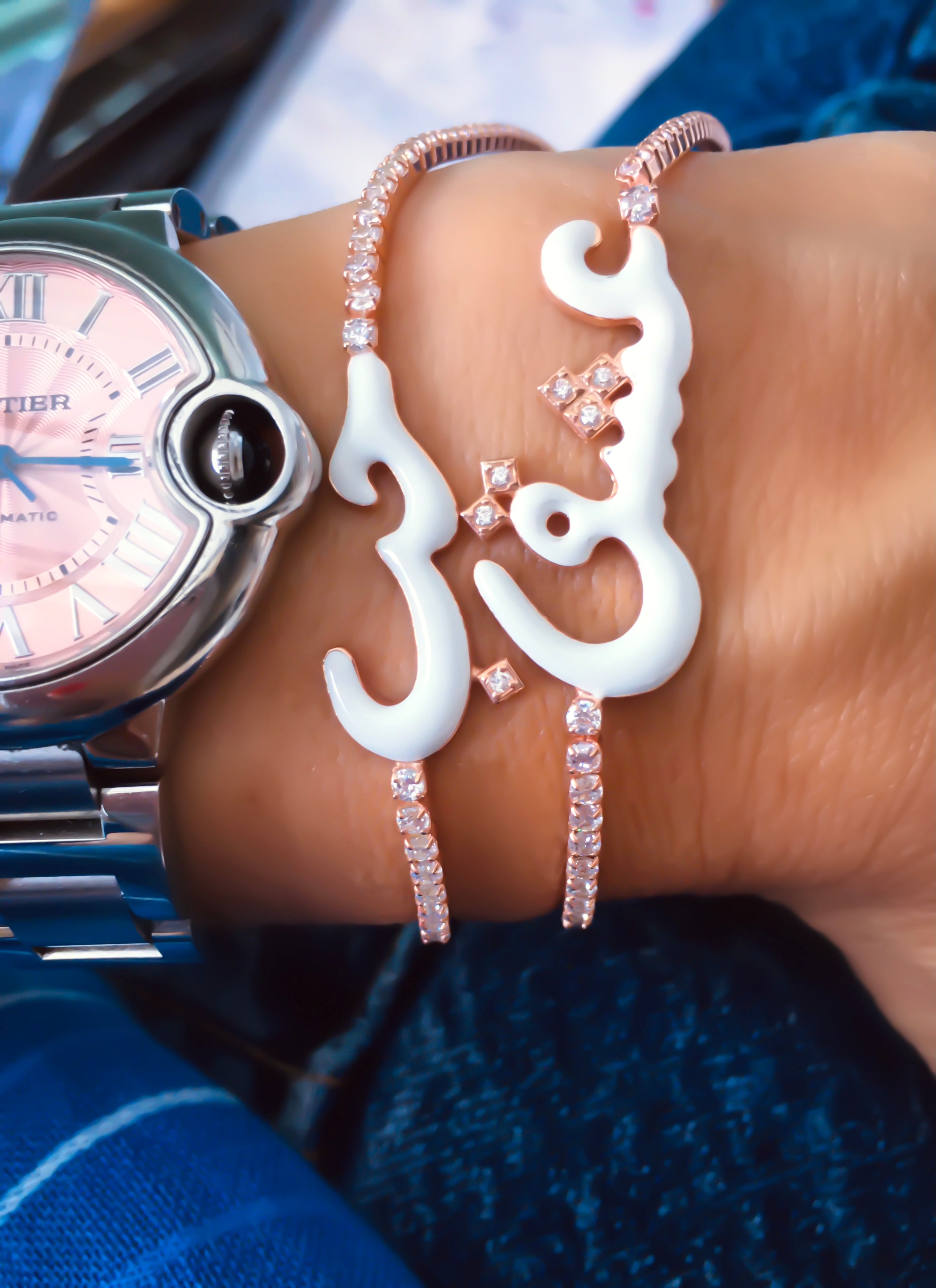 Love Tennis Bracelet