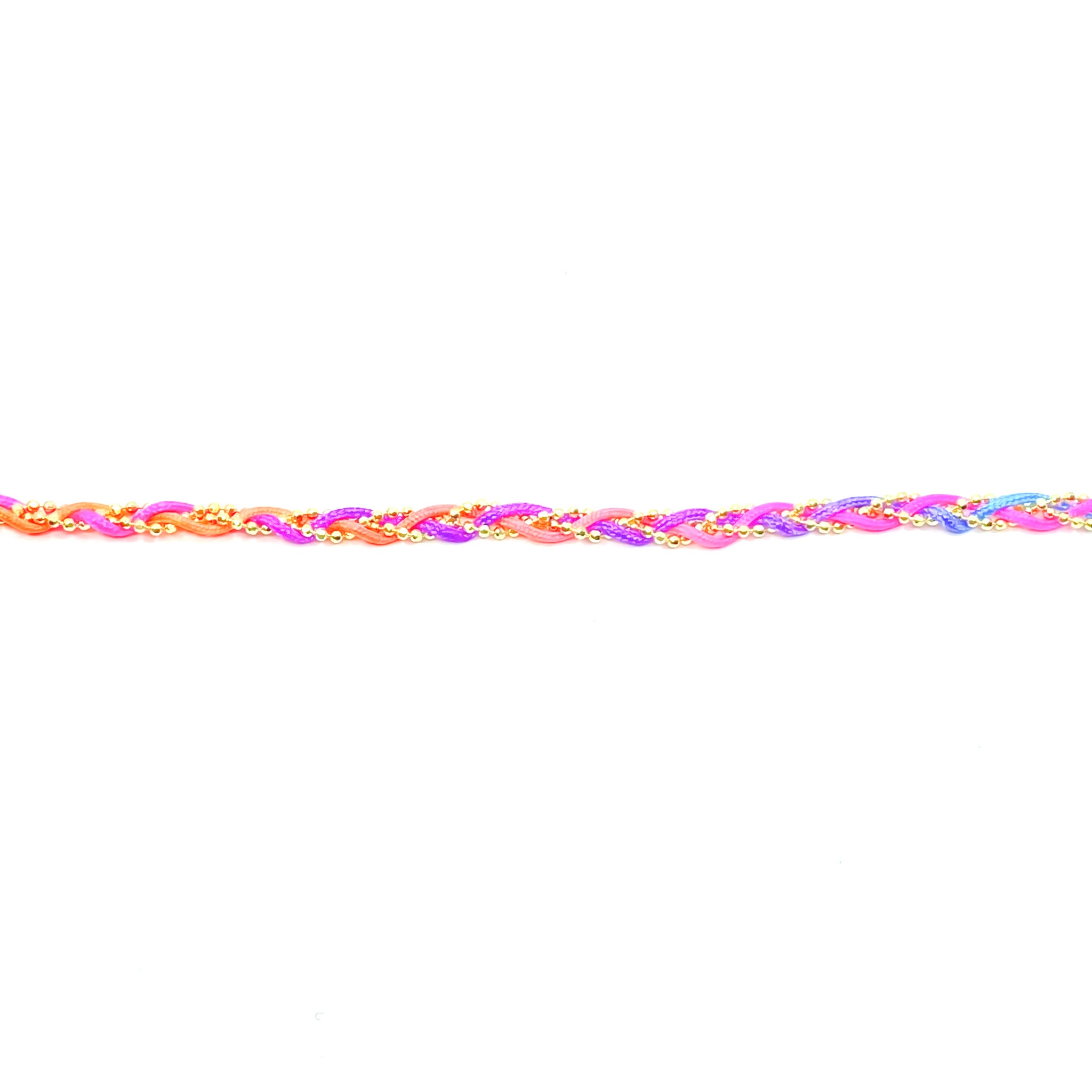 Örgü Renkli Halhal (Renk opsiyonlu)