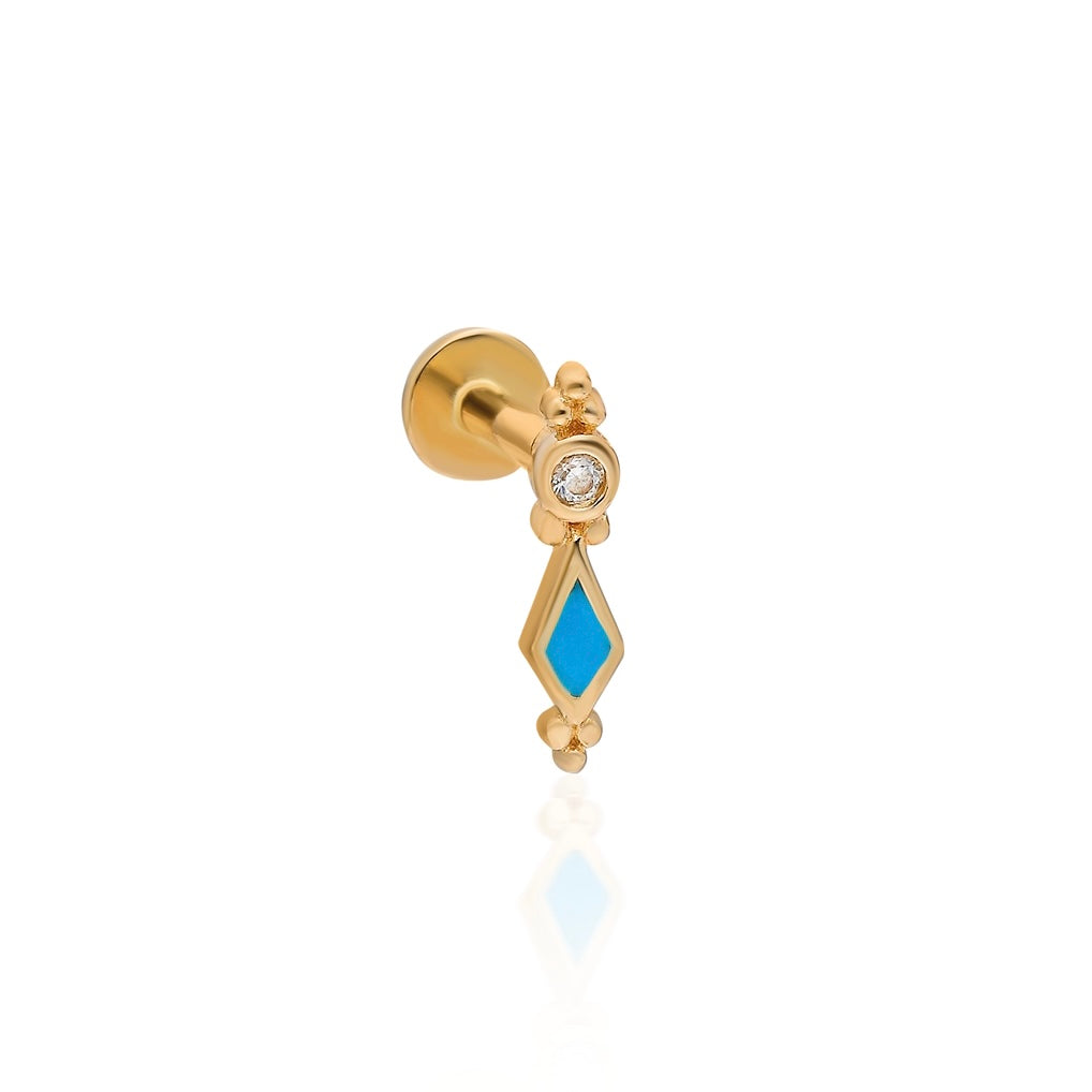 Ascot 14K Gold Piercing