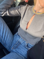 قلادة حبل كلاسيكية سميكة