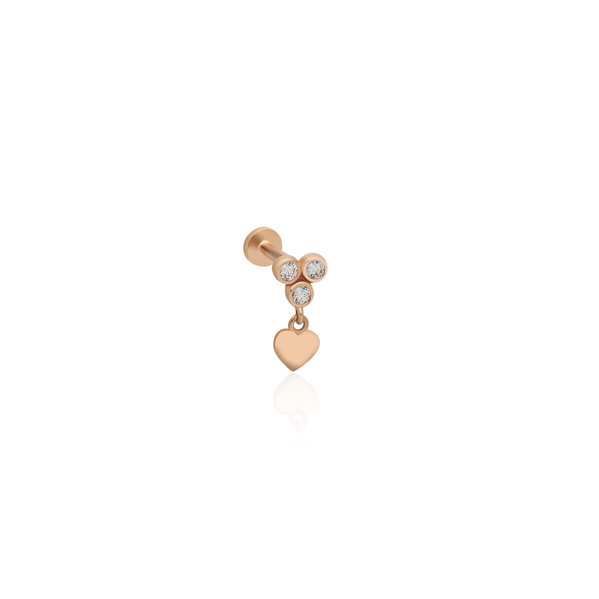 Mia Amor 14K Gold Piercing