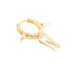 Ice Cris Trio Earrings