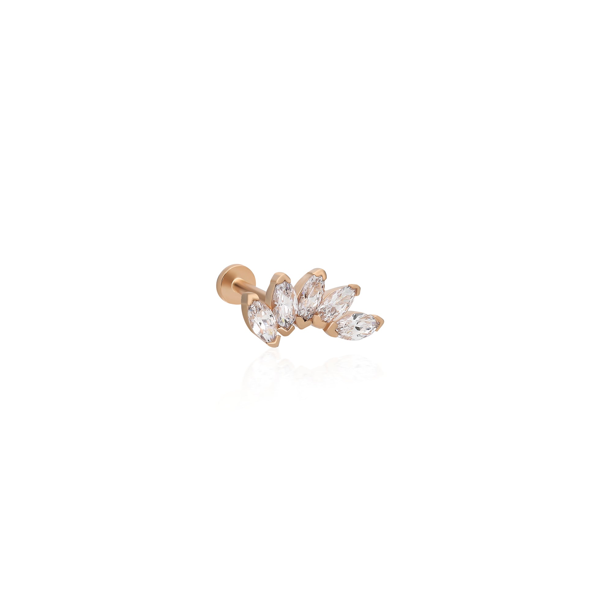 Princess Marquise 14 K Piercing