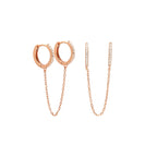 Linda Double Hoop Earrings