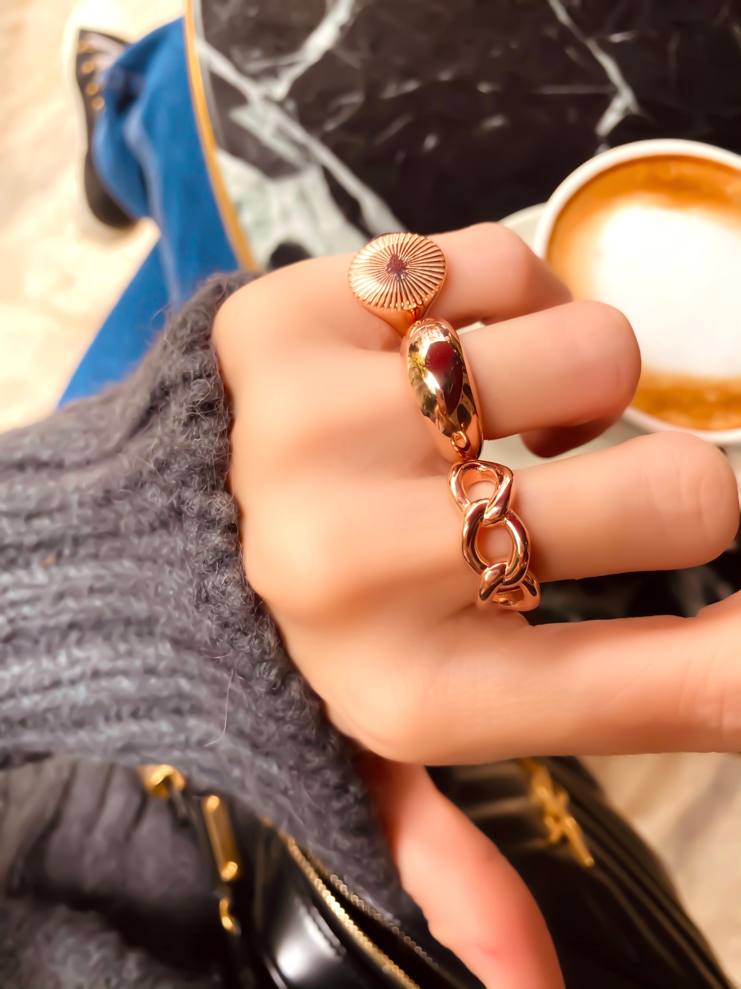 Extra Thick Dome Ring