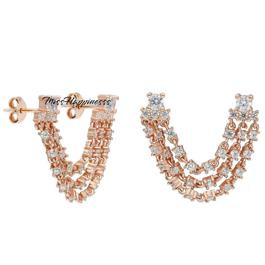 Maya Çok Zincirli Küpe