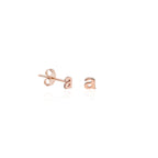 Micro Letter Pin Earrings