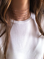 قلادة تنس الفراشة