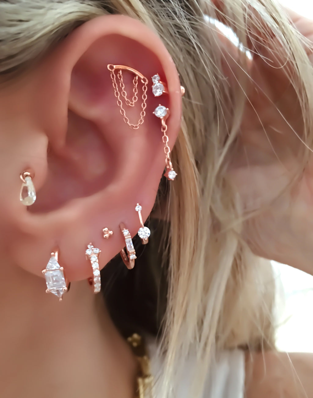 Porto Mia Hoop Earrings