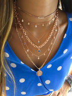 Thick Doch Chain with Evil Eye Bead