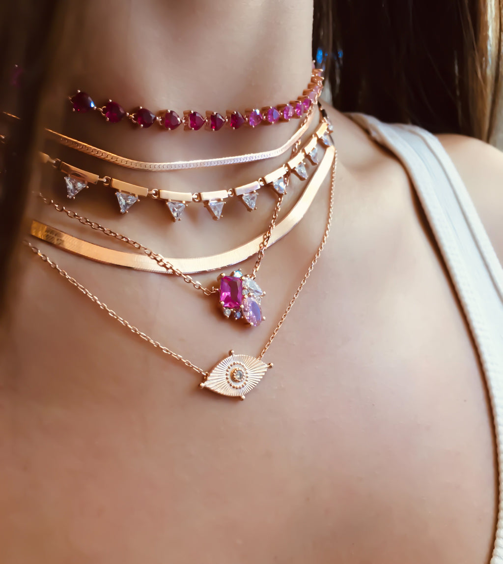 Thick Italian Flat Chain 40 cm