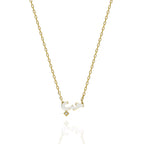 قلادة الحب المطلية بالمينا الدقيقة