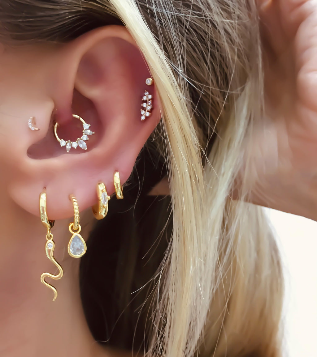 Yeni Ay 14 K Piercing