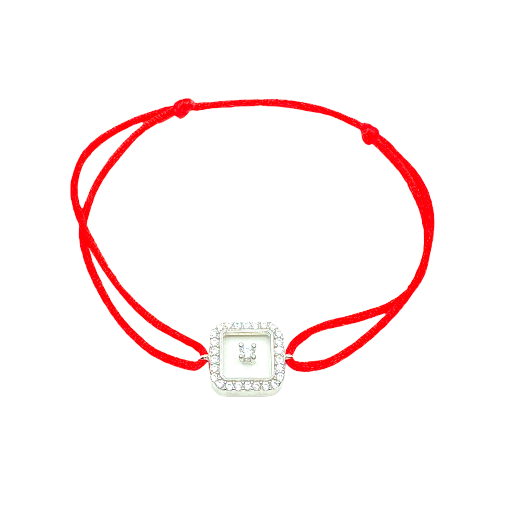 Glass Square Bracelet