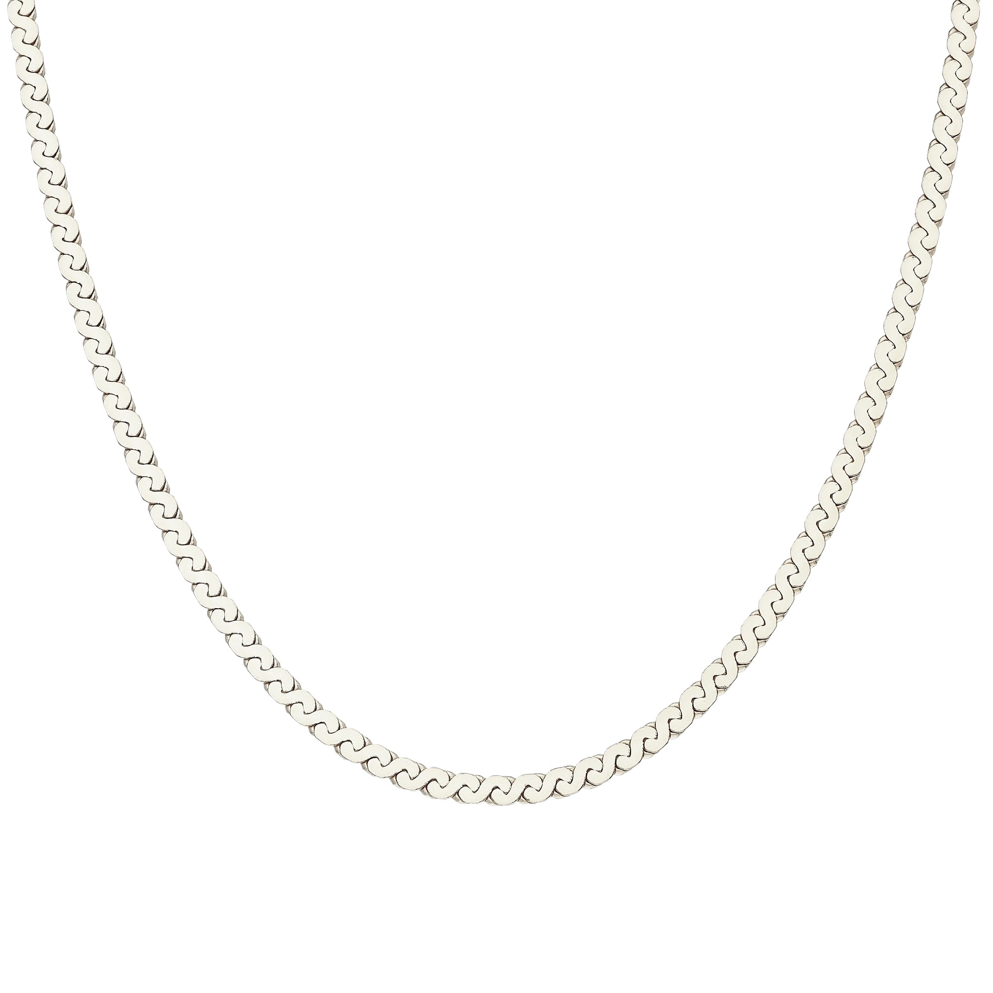 Thick knitted flat Chain