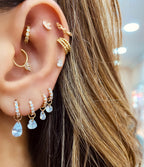 Kristal Tohum 14 K Piercing