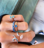 Classic Tamtur Blue Ring