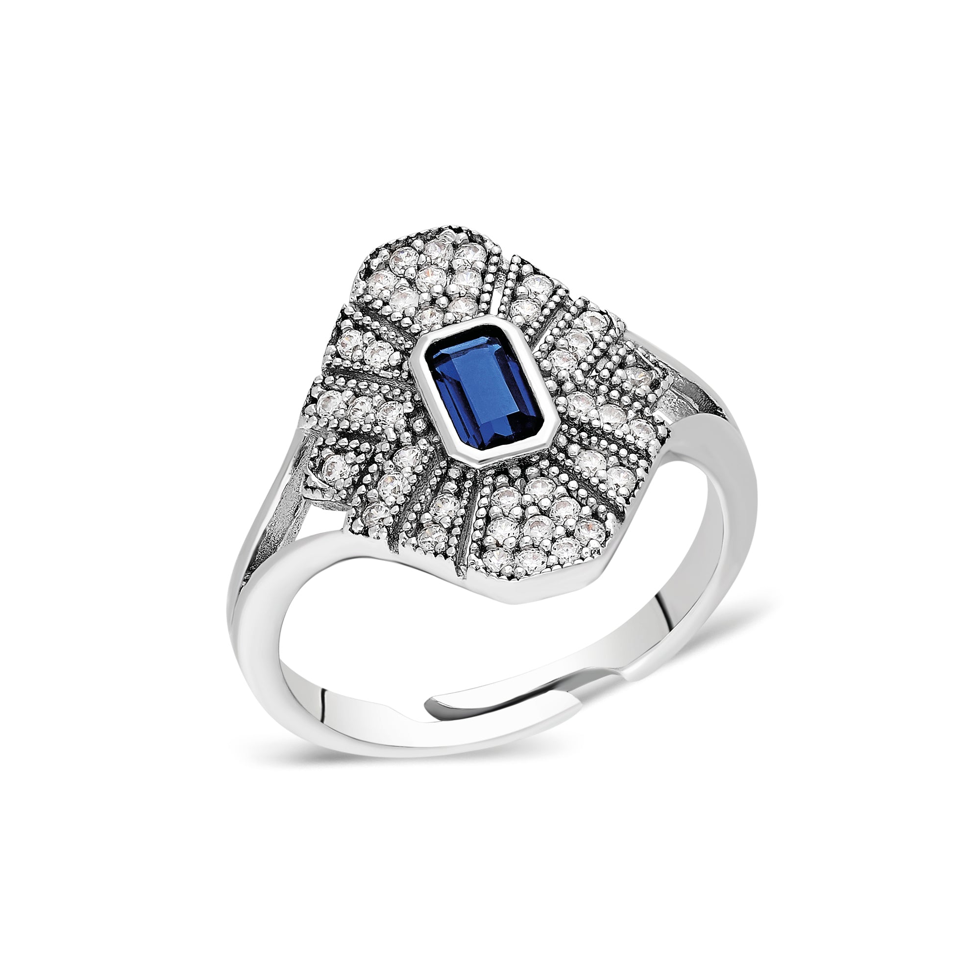 Herry  M Lacivert Yüzük