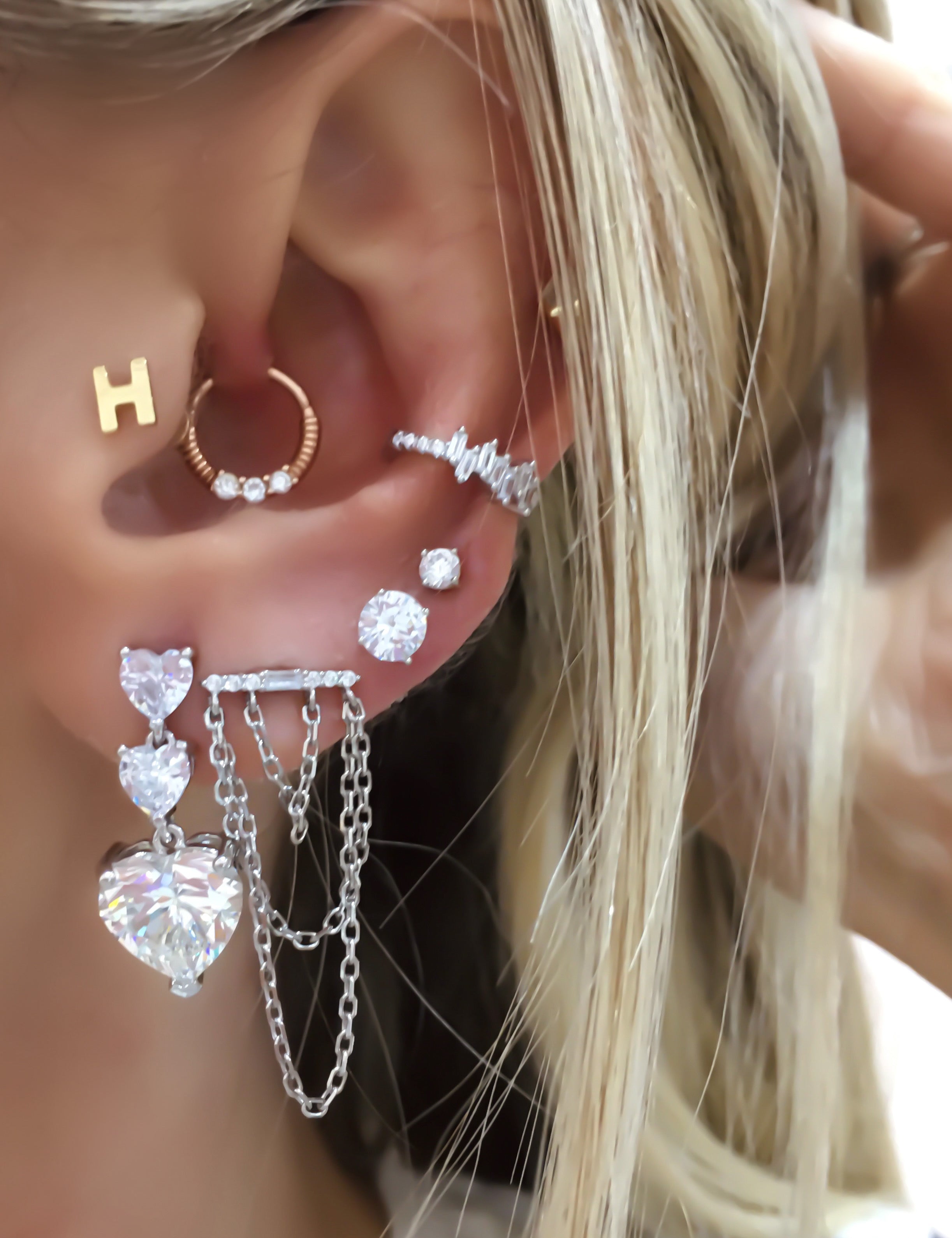 Solitaire Classic 2 mm Earrings