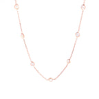 Taşlı Zincir Choker 40 cm