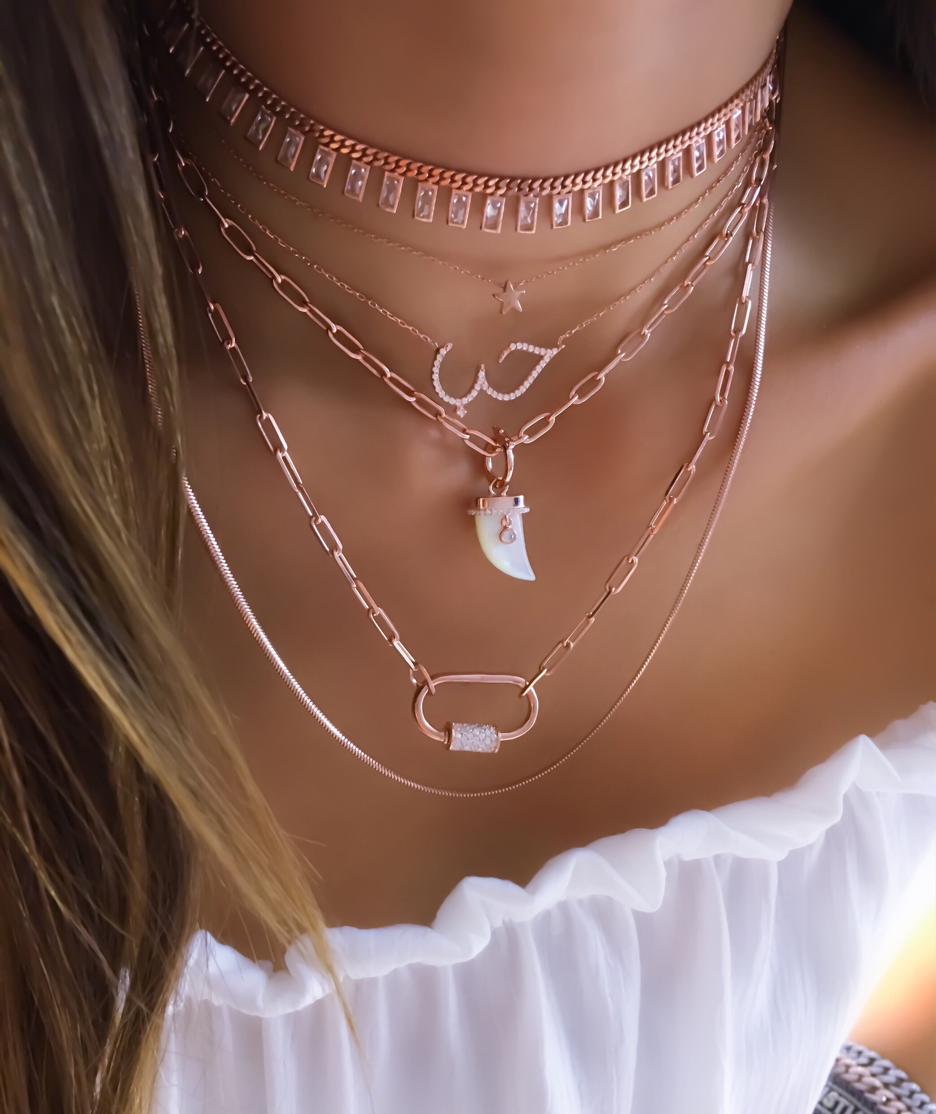 Balıksırtı Zincir Kolye 55 Cm