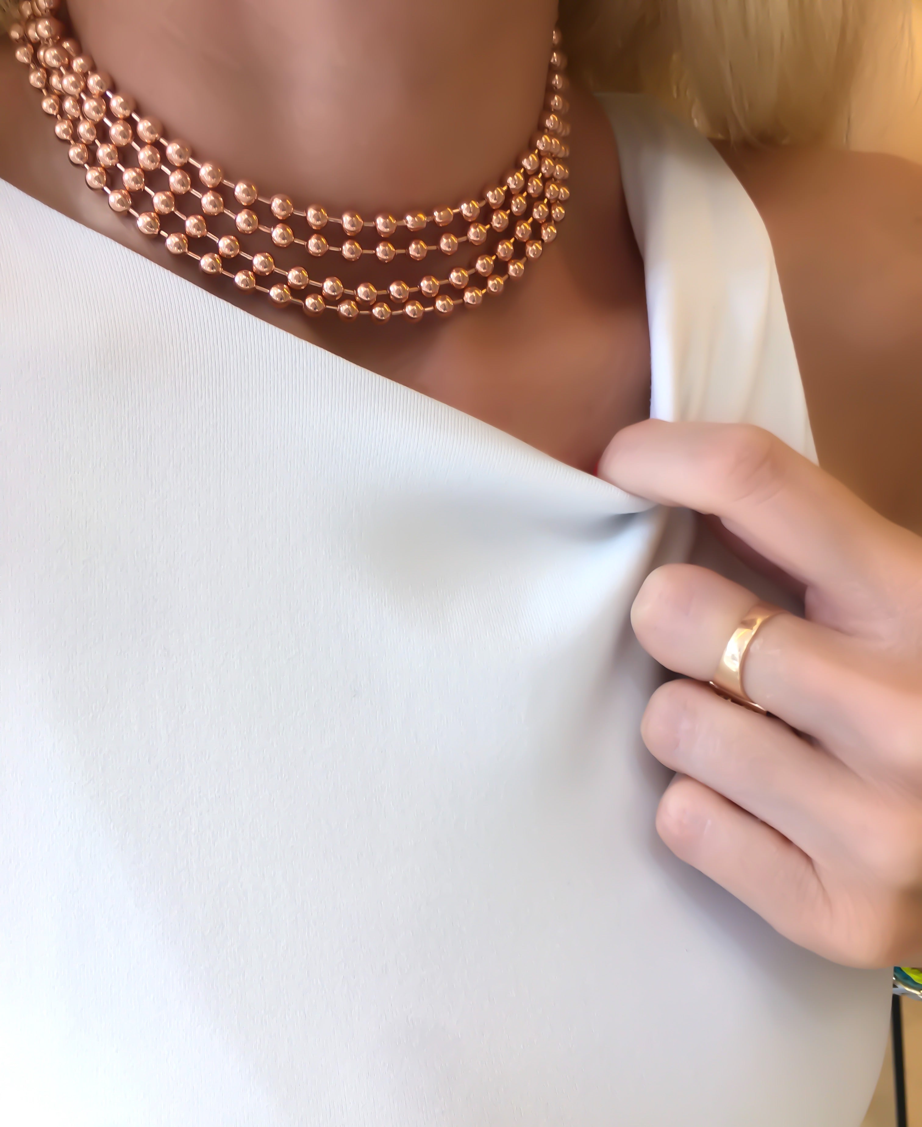 قلادة الكرة 40 سم