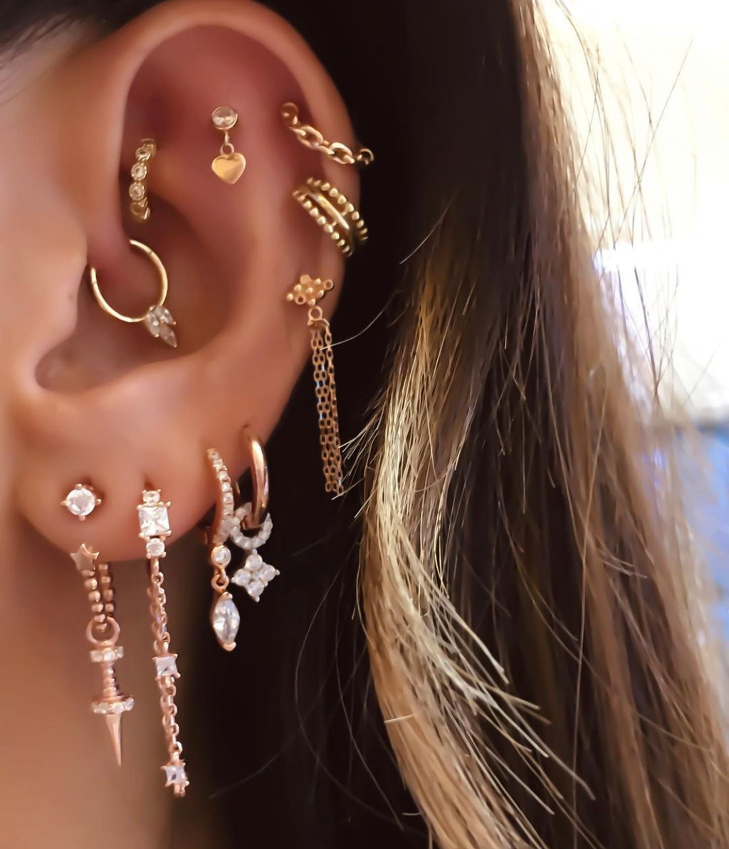 Marquise Ring 14 K Piercing