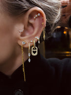 Julia Tria Drop Earrings