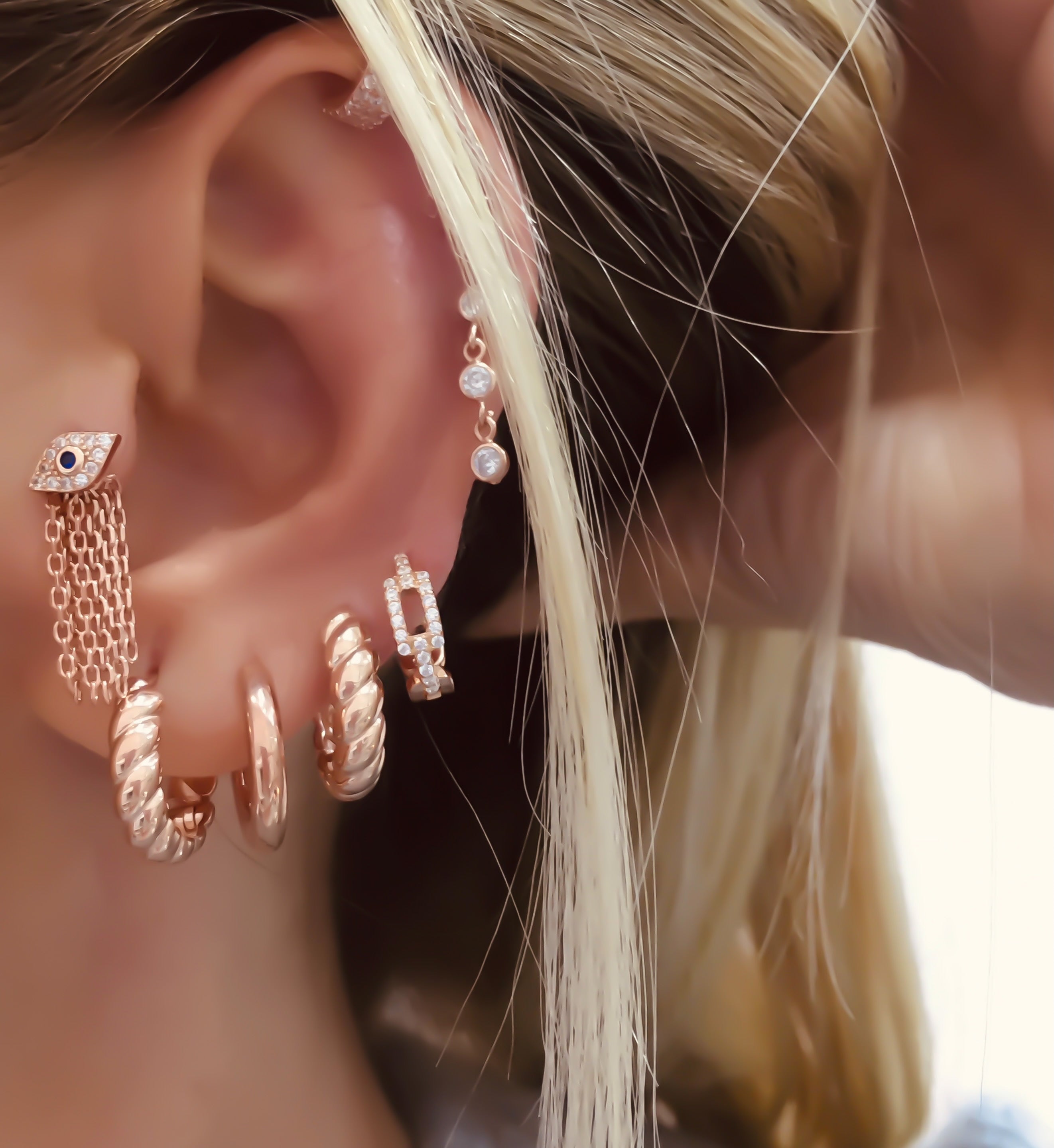 Earring Chain Attachment